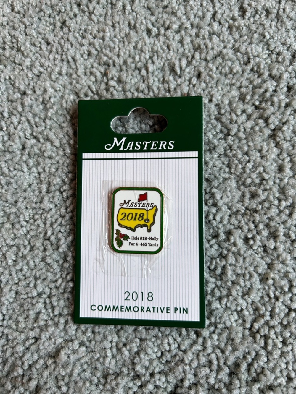 Masters 2018 Commemorative Pin